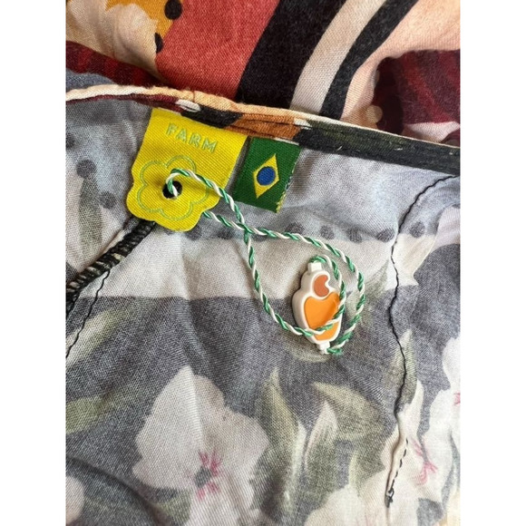 Farm RIO Women's Backless Boho Dress Floral Size Medium NEW with Tags - Picture 6 of 7